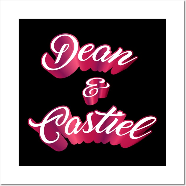 Dean & Castiel Wall Art by Sthickers